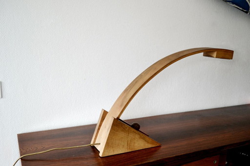 Bernard Brousse wooden lamp
