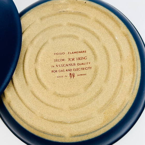 Image 1 of Turi Gramstad Oliver para Figgjo Flint Noruega, años 60 Vajilla ignífuga Tor Viking