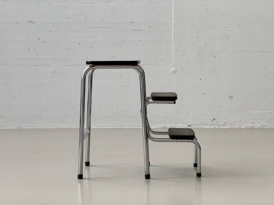 Image 1 of Sgabello pieghevole con rivestimento in Resopal, Svizzera, anni '70