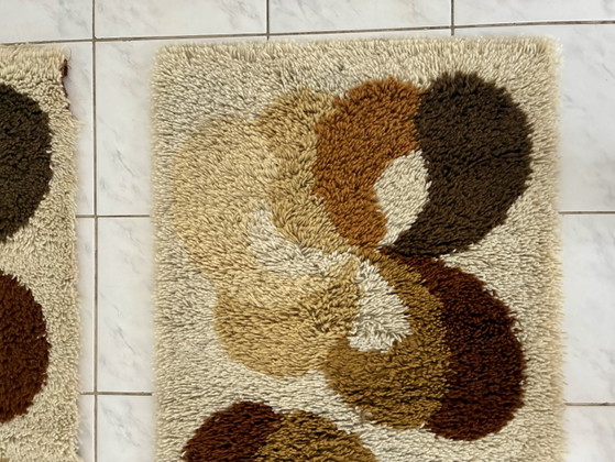 Set Vintage Desso Rugs Space Age Pop Art Set Price – Rugs & carpets, Textile (photo 8 of 13)