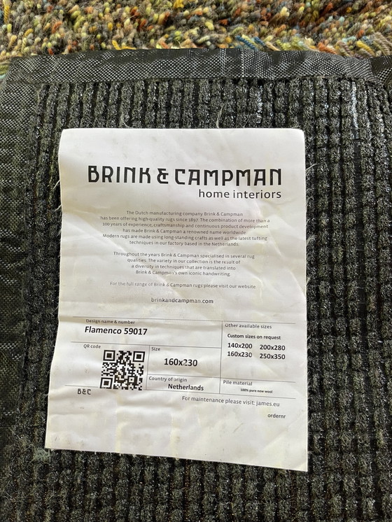Image 1 of Brink en Campman Flamenco Teppich 170 x 230 cm NEU