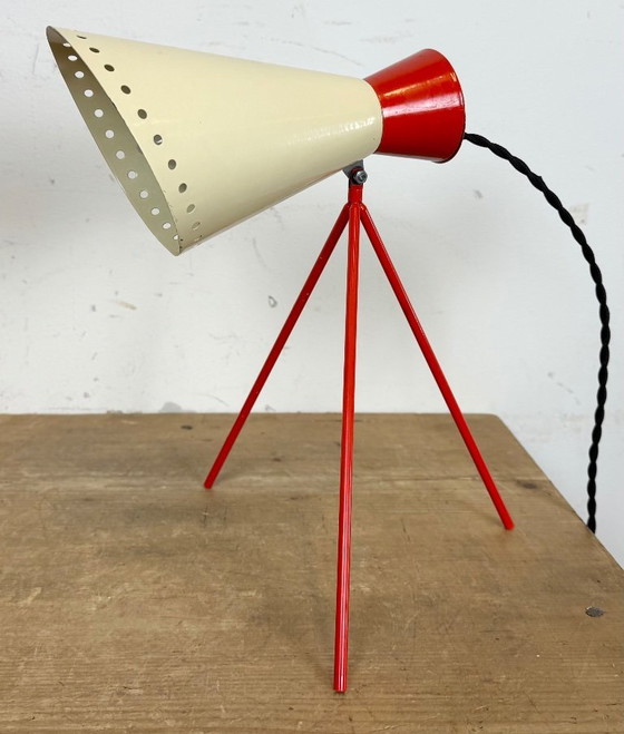 Image 1 of Vintage Midcentury Table Lamp by Josef Hůrka for Napako, 1950s