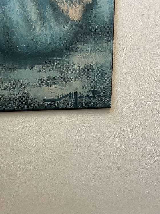 Image 1 of Vintage print: Jongen met tamboerijn 