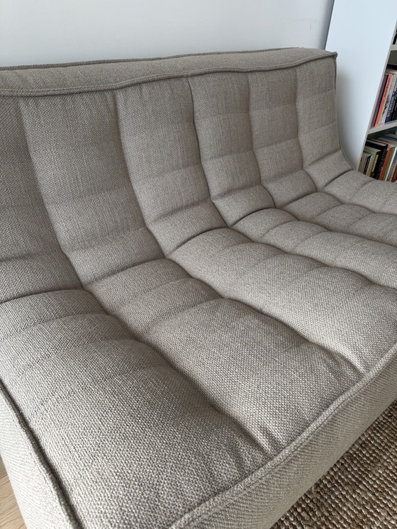 Image 1 of Ethnicraft N701 sofá de 2 plazas beige