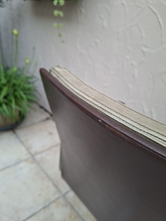 Image 1 of Vintage chrome office chair
