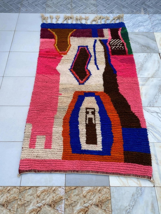 Handmade traditional carpet 250cm x 150cm Moroccan – Rugs & carpets, Wool (photo 3 of 12)