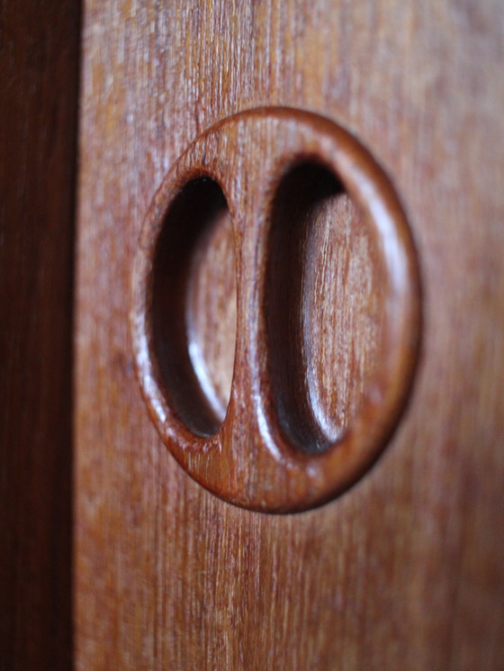 Image 1 of Sistema di pareti modulari danesi vintage in teak