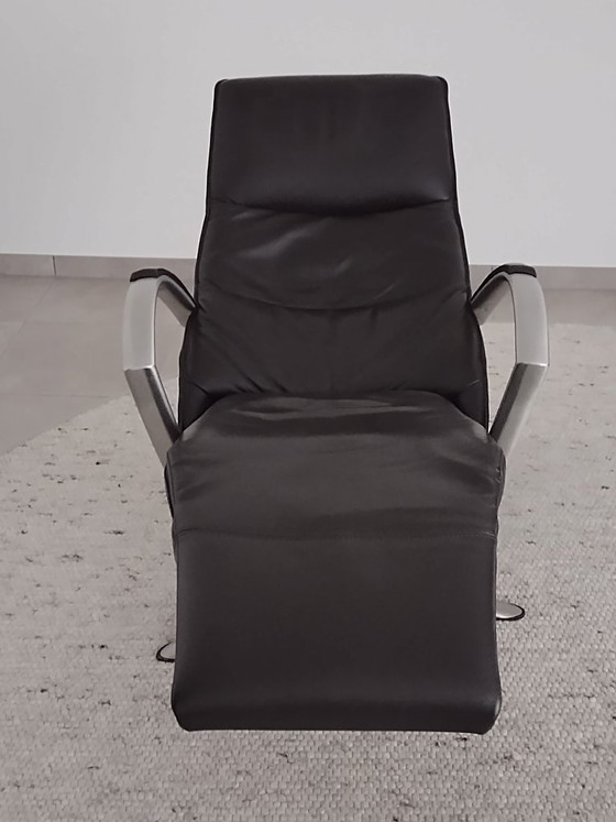 Image 1 of Luxe Elektrische Relaxzetel Twice TW002 (Maat M) – Leder & 3 Motoren