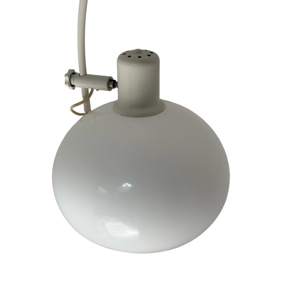 Dijkstra - Rare Model - Space Age Design / MCM Floor Lamp With Acrylic Shade - White – Dijkstra Lampen (photo 9 of 9)