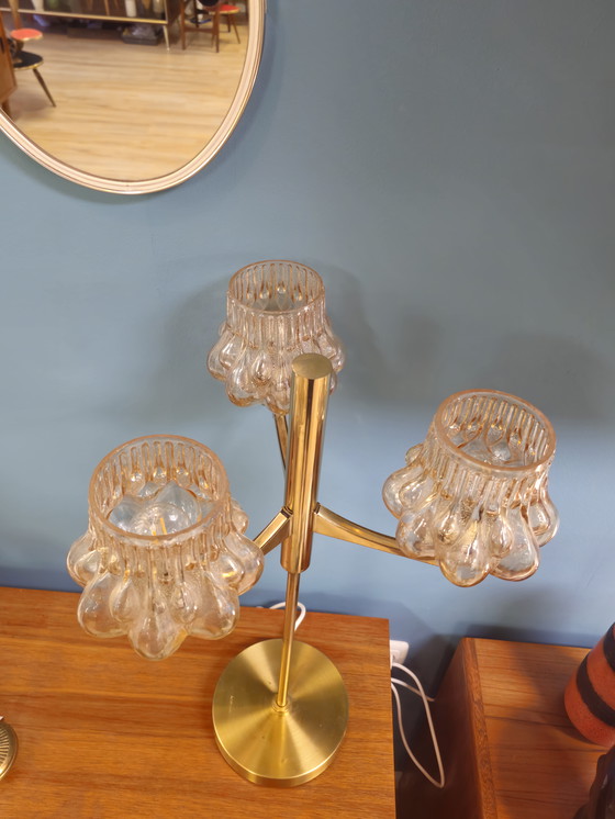 Image 1 of Vintage Brass Table Lamp Desk Lamp Lamp