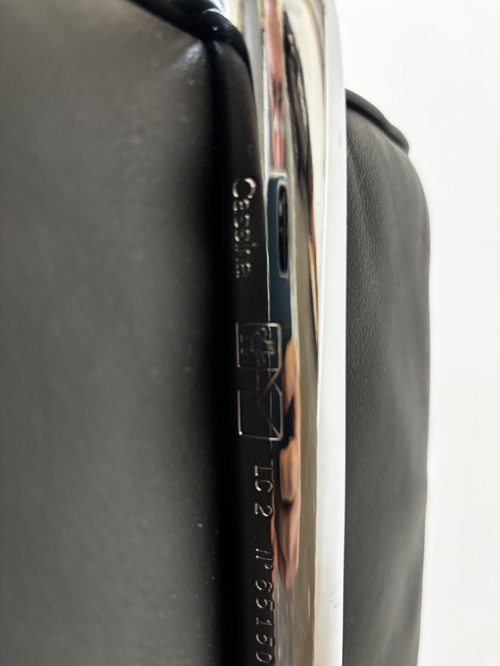 Image 1 of Cassina LC 2 by Le Corbusier designer sofa couch leather original!