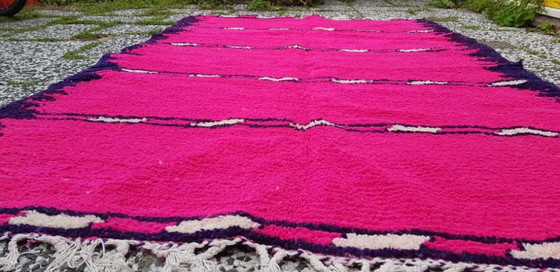 Image 1 of Handgeknoopt Berber kleed wol 251x155cm