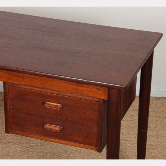 Image 1 of Vintage Scandinavian wooden desk from the 1960s