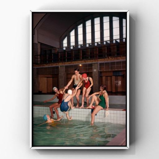 Bathing Beauties, Rotterdam 1968 | Oostelijk zwembad Kralingen