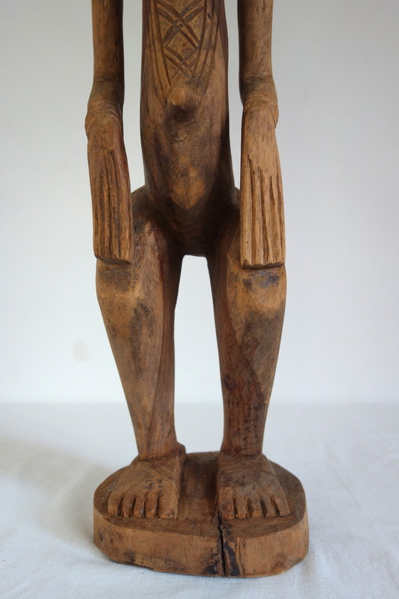 Image 1 of Statue N°2 d'Ancêtre Hermaphrodite Dogon Bombou-Toro (Mali)