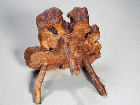 Mesa de centro de raíz de olivo en estilo brutalista. – Mesas de centro, Wood (photo 8 of 8)