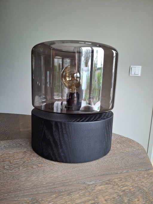 tafellamp By Eve drum black