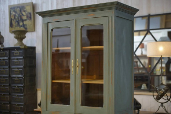 Buffet deux corps en orme patiné, années 1940 – Armoires de rangement, Bois, Vintage (photo 5 of 11)