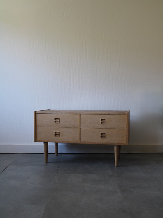 Vintage Deense Ladekast In Eiken – Ladekasten, Wood (photo 4 of 8)