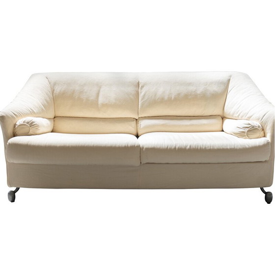 Image 1 of Vintage Molteni white 2-seater sofa