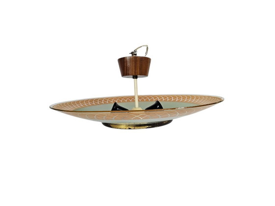 Image 1 of Philips - Schirmlampe - Glas - Metall - Kupfer - Holland - 1960er Jahre