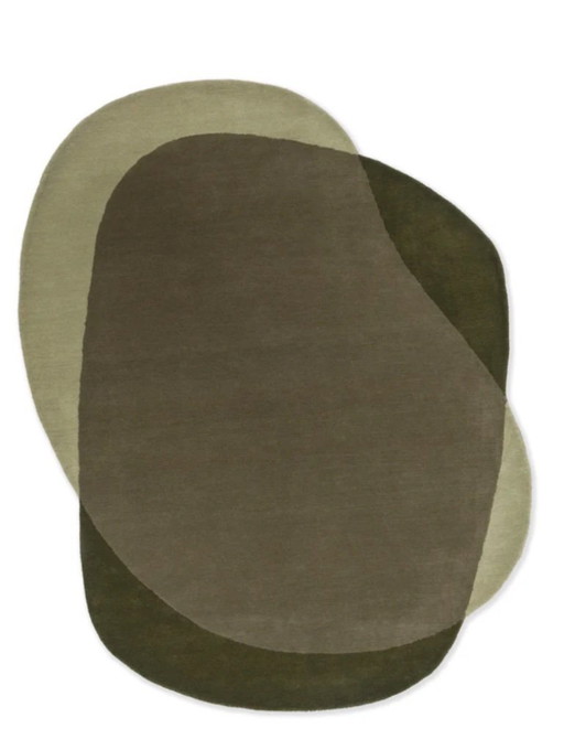 Brink and Campman Element Moore Moss Rug 087807 190x250