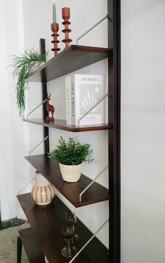 Image 1 of Vintage, modulair wandsysteem  (Louis van Teeffelen?)
