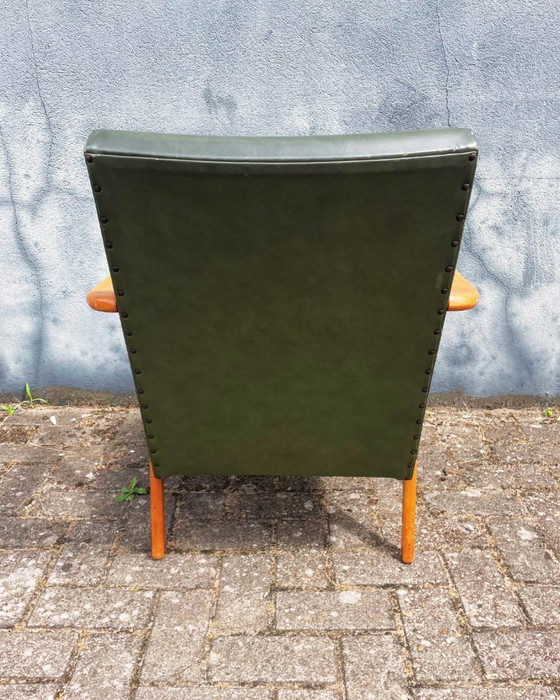 Image 1 of Grüner dänischer Sessel aus den 1960er Jahren