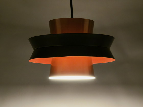 Image 1 of 1970s Vintage GRANHAGA Trava Pendant Lamp By Carl Thore – Swedish Mid-Century Modern Pendant Light.