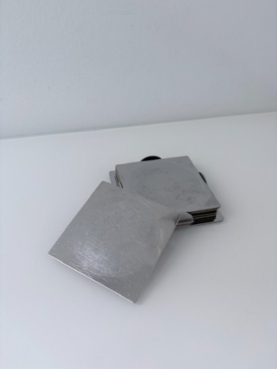 Ikea Groggy Sottobicchieri (6 pezzi) nel supporto – Accessori da tavola, rvs (photo 3 of 10)