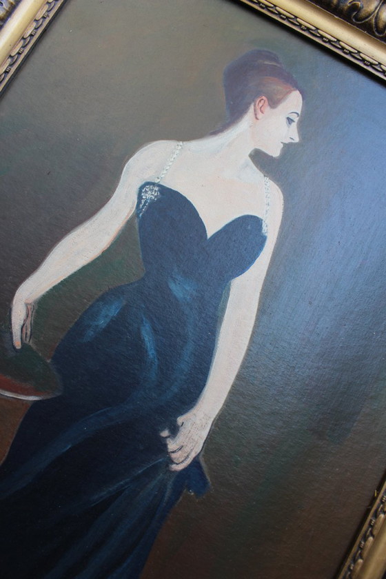 Image 1 of Early 20th Century French Portrait of a Woman