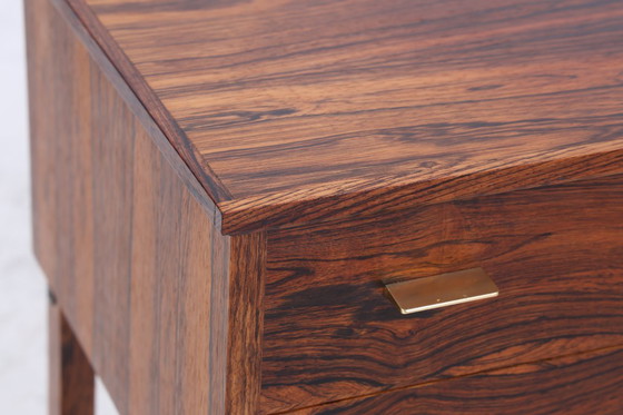 Image 1 of Vintage ladekast | Mid Century laden nachtkastje | Retro jaren 60 palissander opbergmeubel #07-44