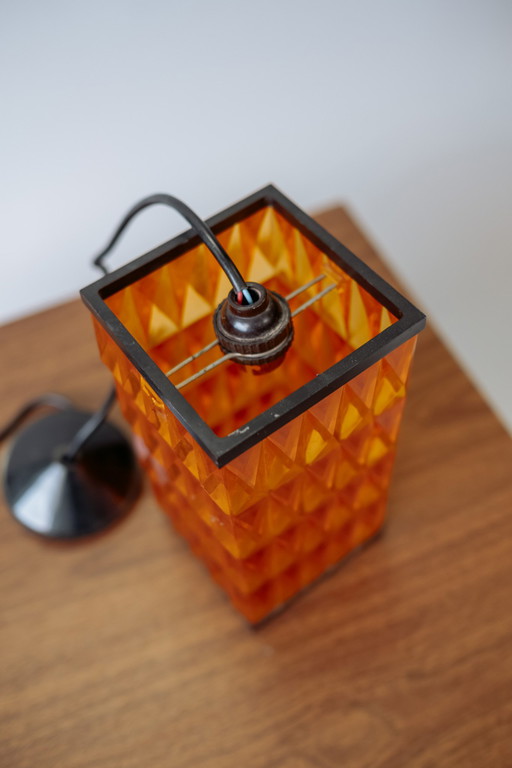 Vintage Oranje Hanglamp