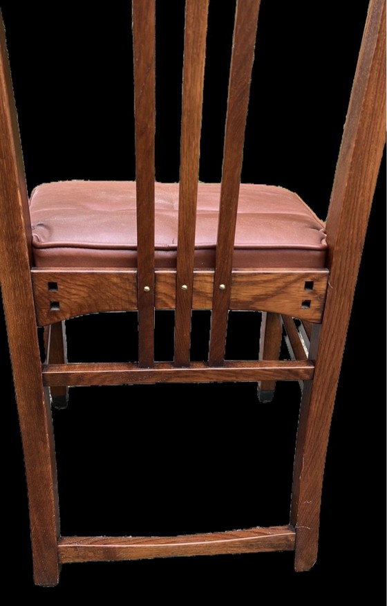 6 sedie da pranzo Schuitema in pelle – Legno (photo 5 of 15)