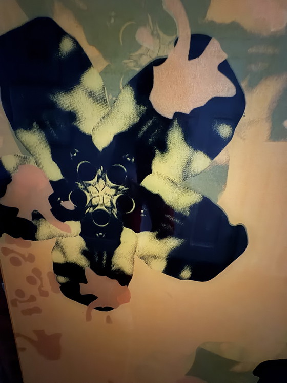 Image 1 of Flowers, epoxy on MDF