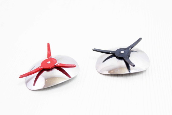 Image 1 of Pareja de pequeños candelabros escandinavos