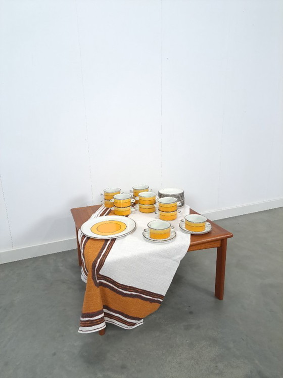 Image 1 of Servies Set Stonehenge, Midwinter, Wedgwood England, Soepkommen, Borden, Tafelkleed en Schaal