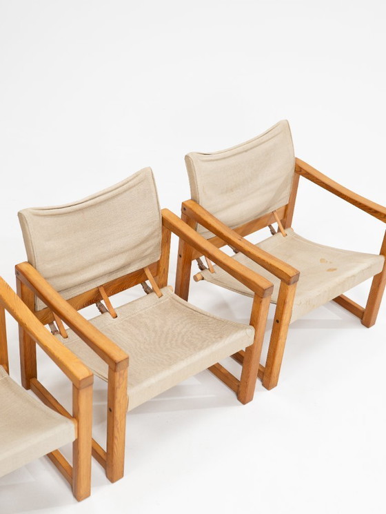 Image 1 of Midcentury Modern Set of Four Karin Mobring Armchairs Model Diana by Ikea in Sweden, 1970s