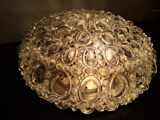 Image 1 of Plafonnier vintage conçu par Helena Tynell pour le fabricant allemand Glashütte Limburg, vers 60/70