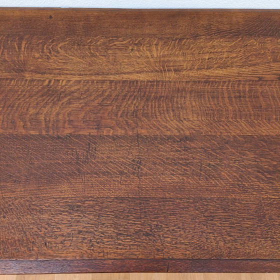 Image 1 of Rustikaler Esstisch im Landhausstil mit 2 Schubladen