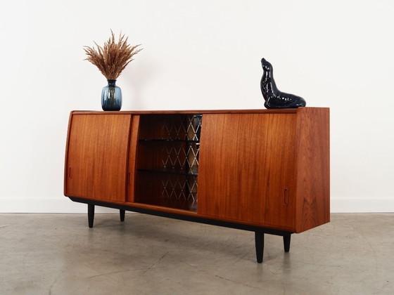 Image 1 of Credenza in teak, design danese, anni '70, manifattura: PMJ Viby J