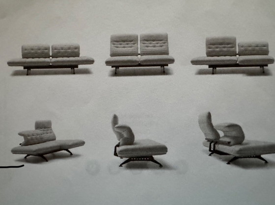 Image 1 of Modèle d'exposition De Sede DS 490 canapé multi-positions - méridienne - canapé lounge