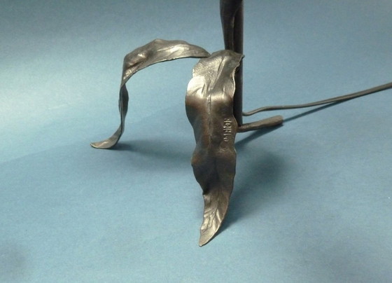 Image 1 of Wrought iron lamp François Carion