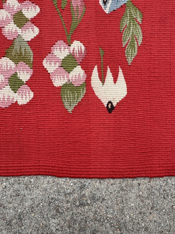 Image 1 of Roemeens Kilim-tapijt uit de jaren 1950