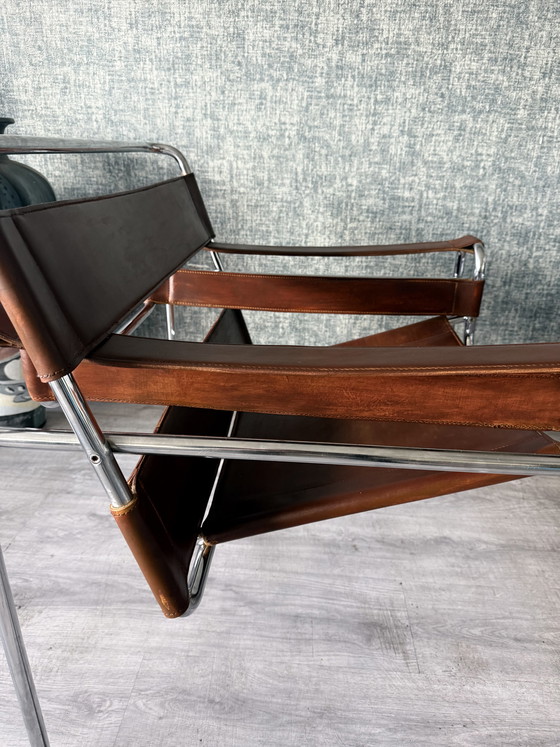 Image 1 of Vintage Wassily-stoel van Marcel Breuer voor Fasem