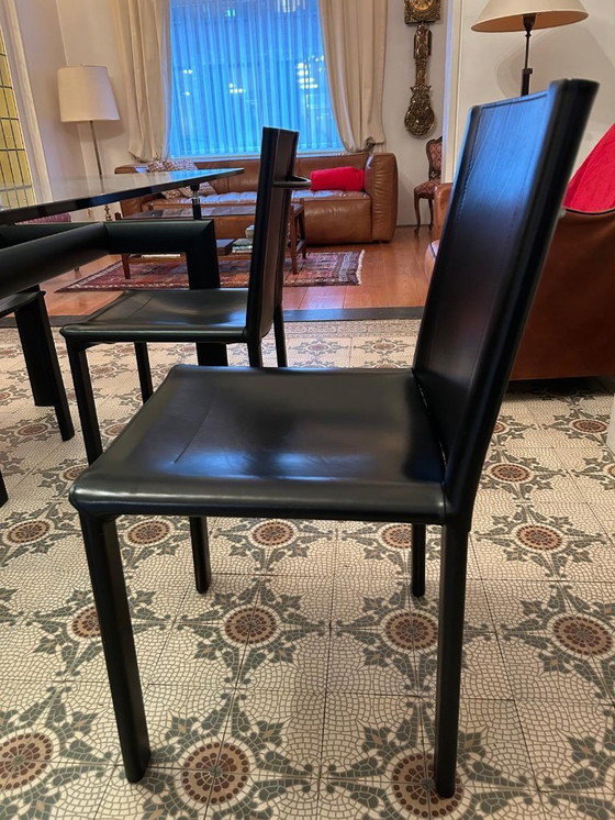 Image 1 of 4 chaises au design vintage Matteo Grassi