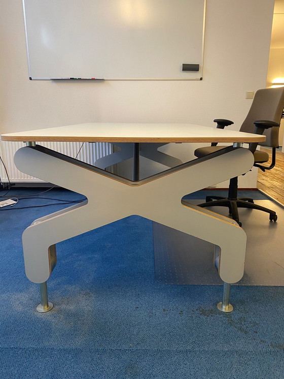 Image 1 of 6 X Xcetera Westra Desk Table, Adjustable 200X100 Cm