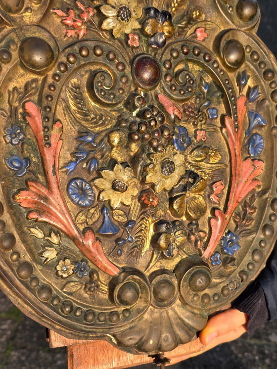 Image 1 of Antico orologio da parete Comtoise francese – Goute Française