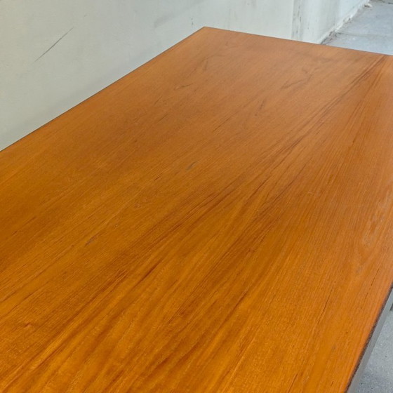 Image 1 of Vintage dining table wood metal