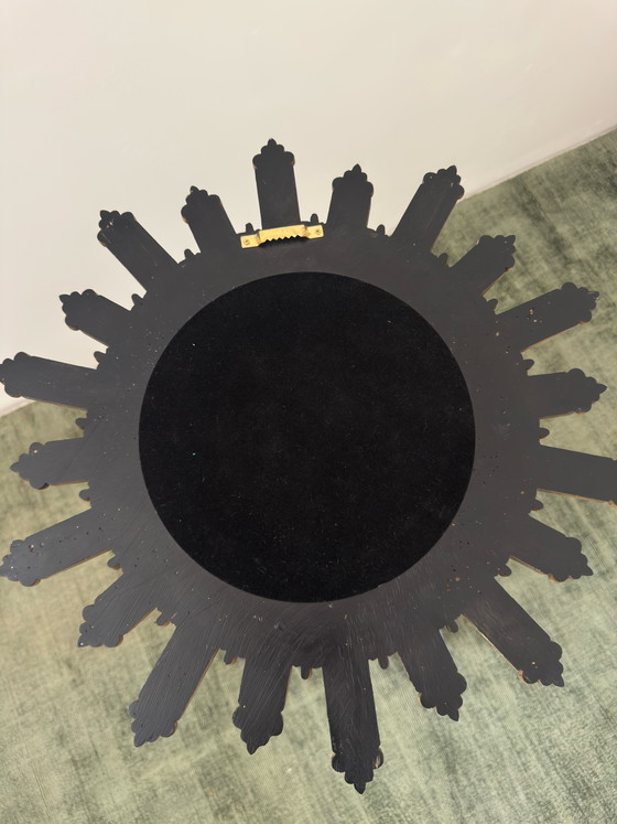 Image 1 of Gouden Vintage Zonnespiegel